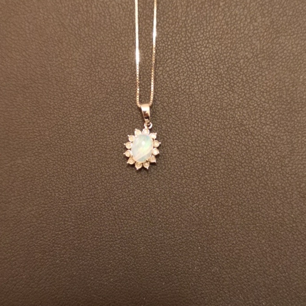 Opal necklace